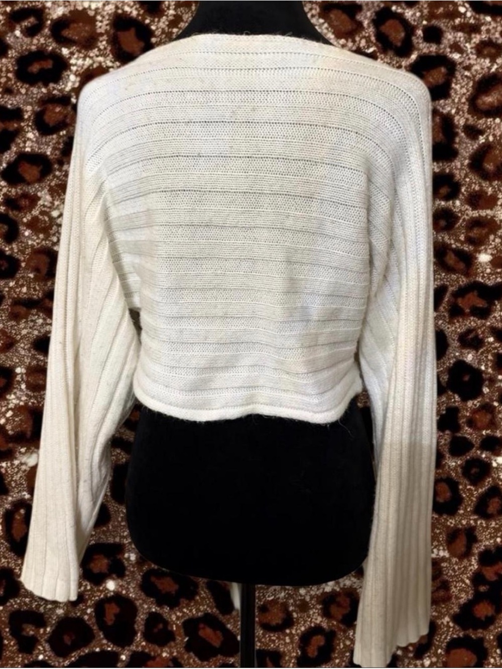 SHEIN Cute Ribbed Knit Sweater - Picture 3 of 5